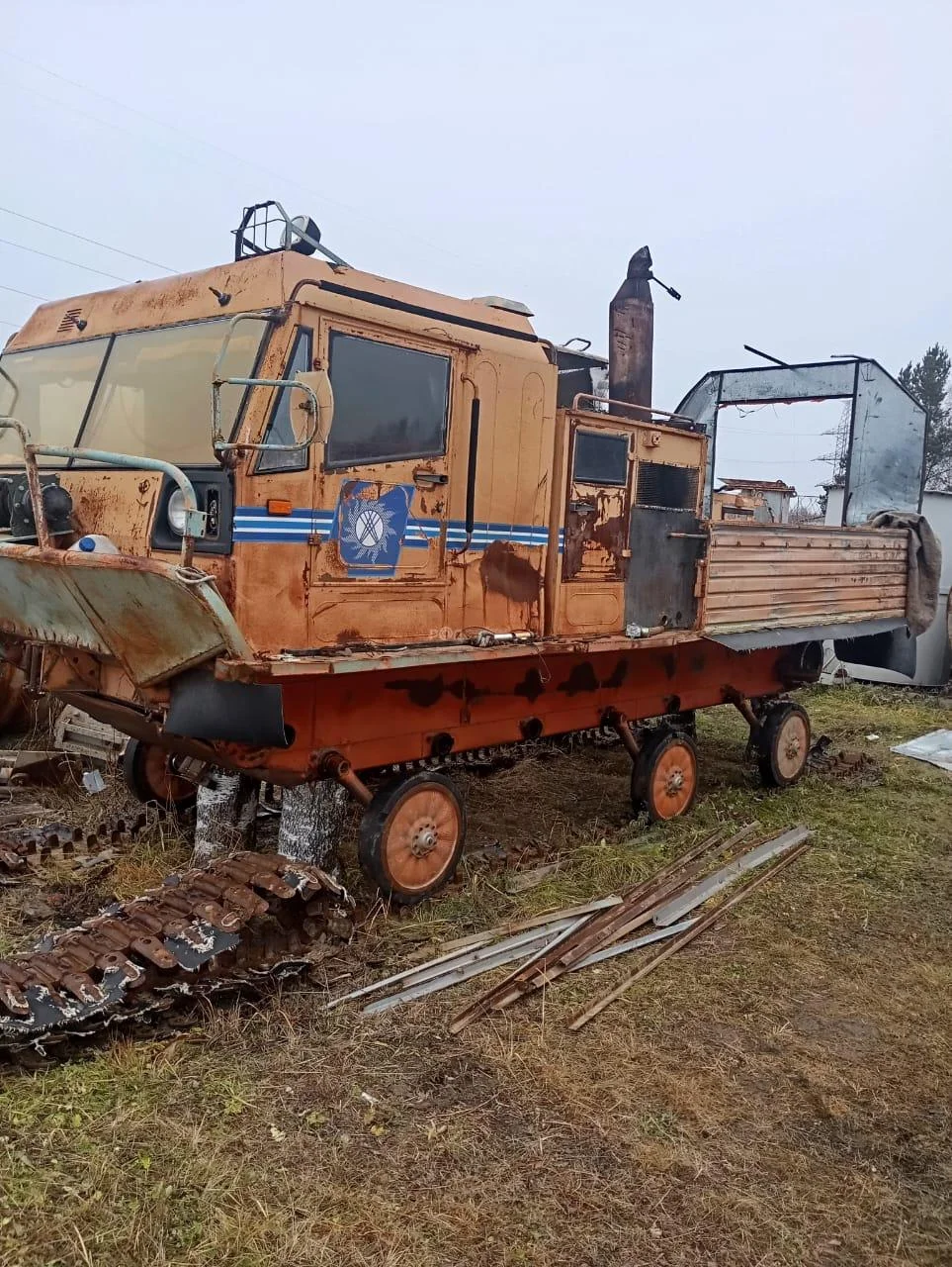 Гусеничная транспортная машина ЧЕТРА ТМ - 130. - миниатюра 6