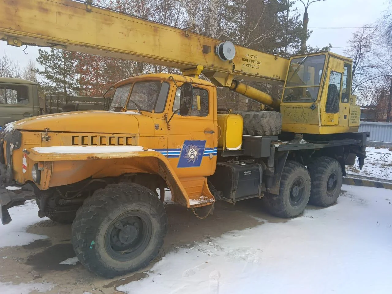 Специальный автокран КС-35714 УРАЛ-5557. - изображение 1