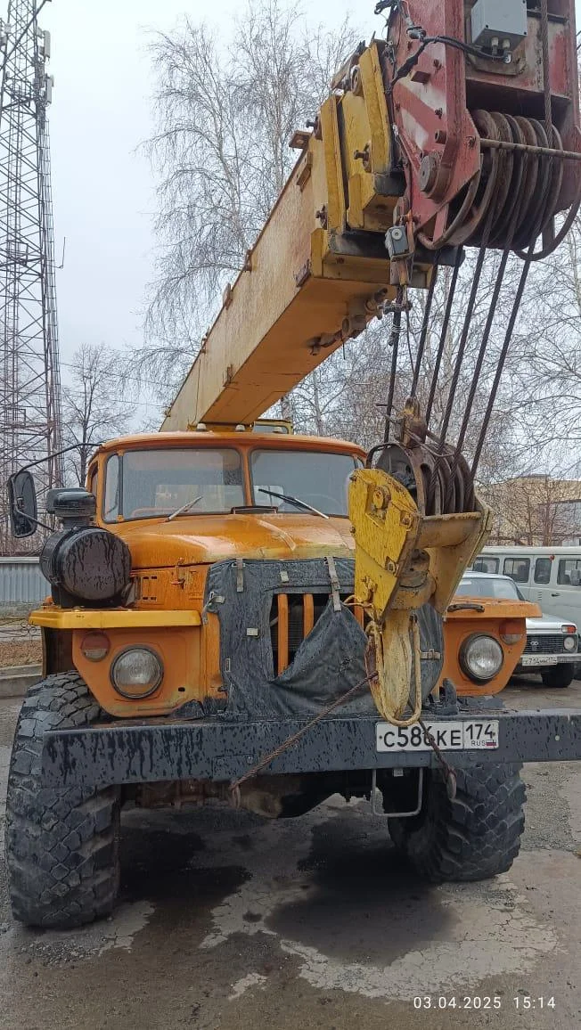 Специальный автокран КС-35714 УРАЛ-5557. - миниатюра 6