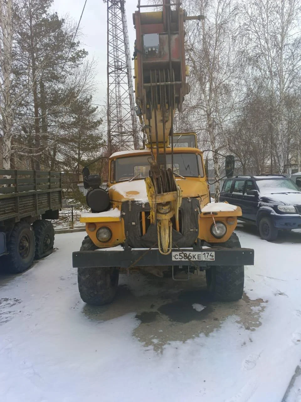 Специальный автокран КС-35714 УРАЛ-5557. - миниатюра 8