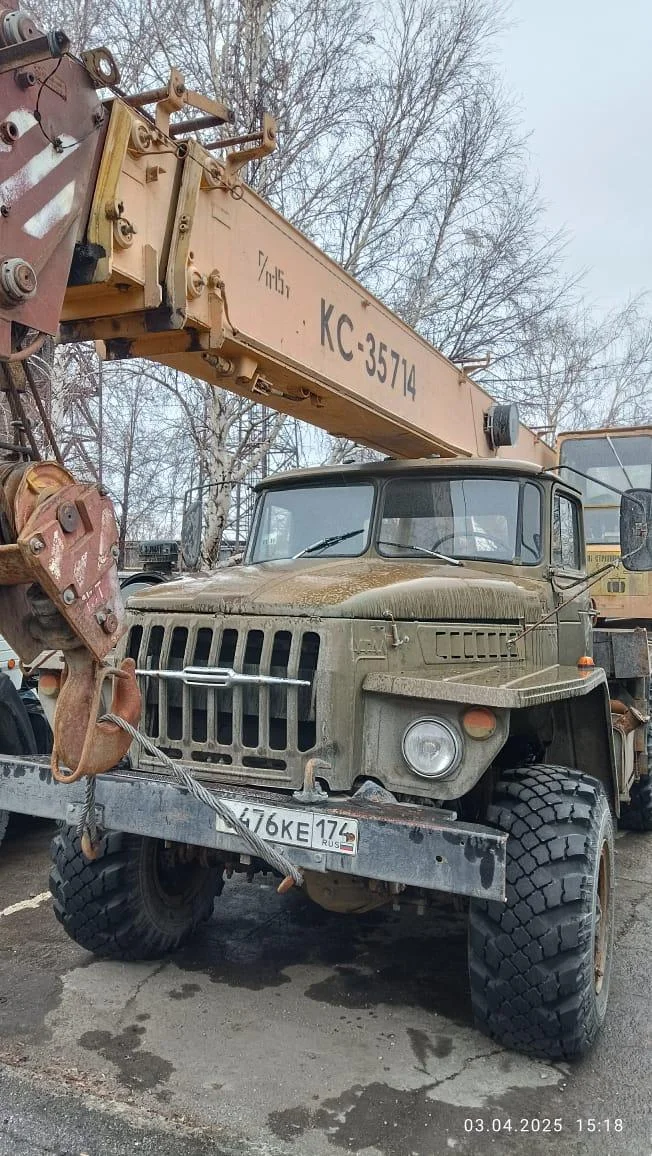 Грузовой а/м спец. назн. (автокран) КС 35714. - миниатюра 4