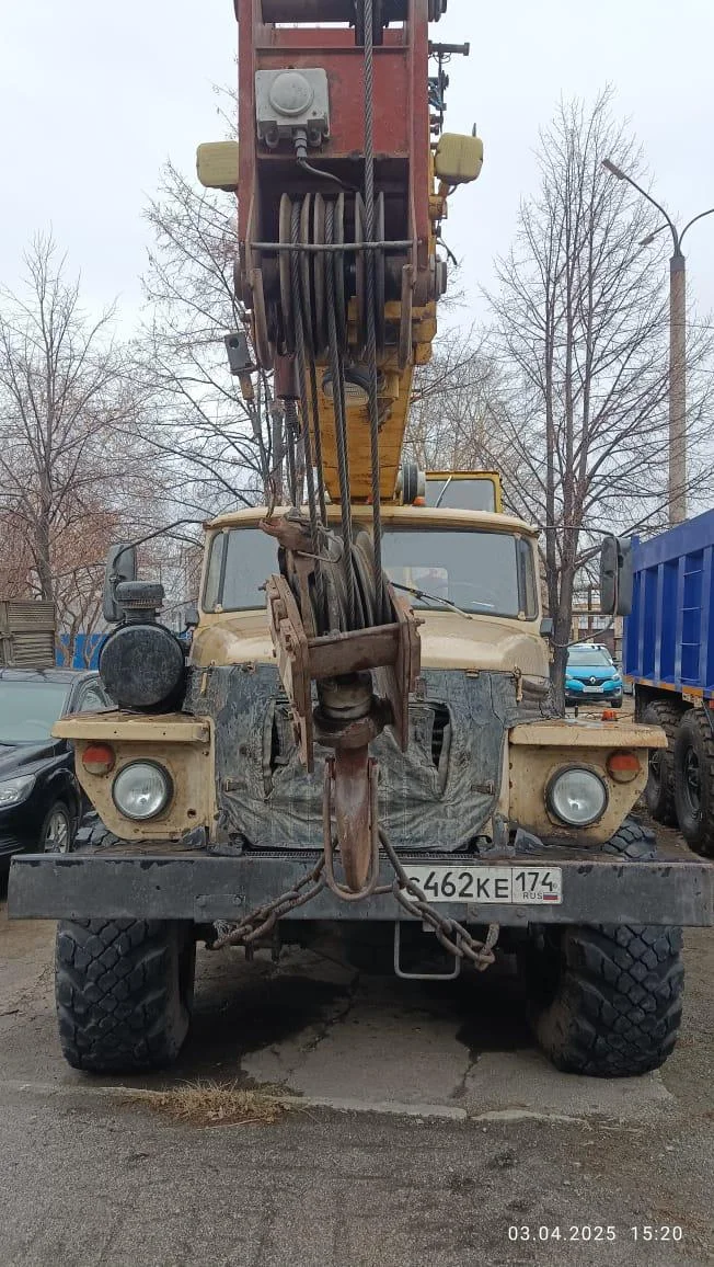 Специальный автокран КС-35714 УРАЛ-5557. - миниатюра 7
