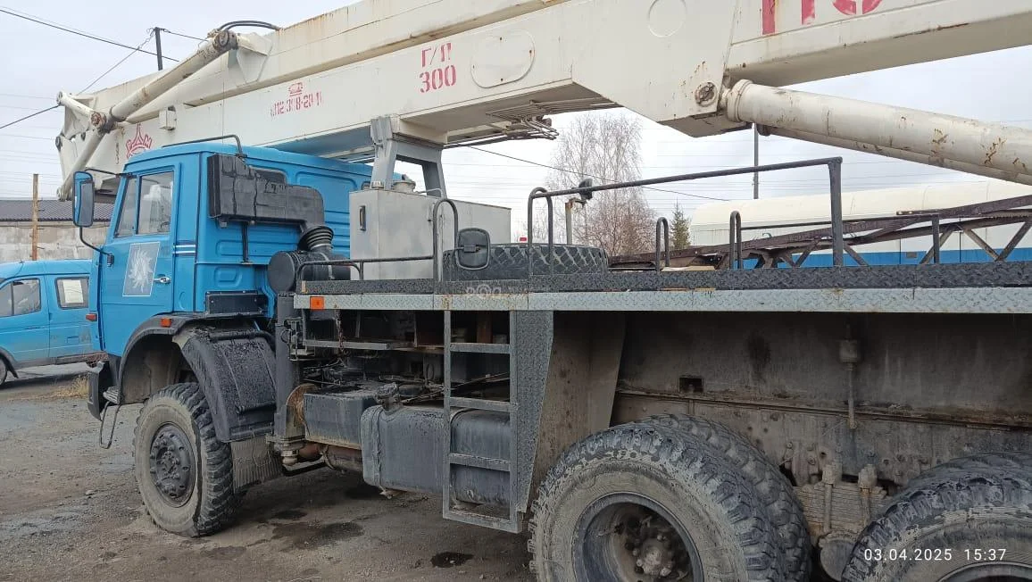 Автогидроподъёмник ПСС-141.36 на шасси КАМАЗ-53228-15. - миниатюра 3