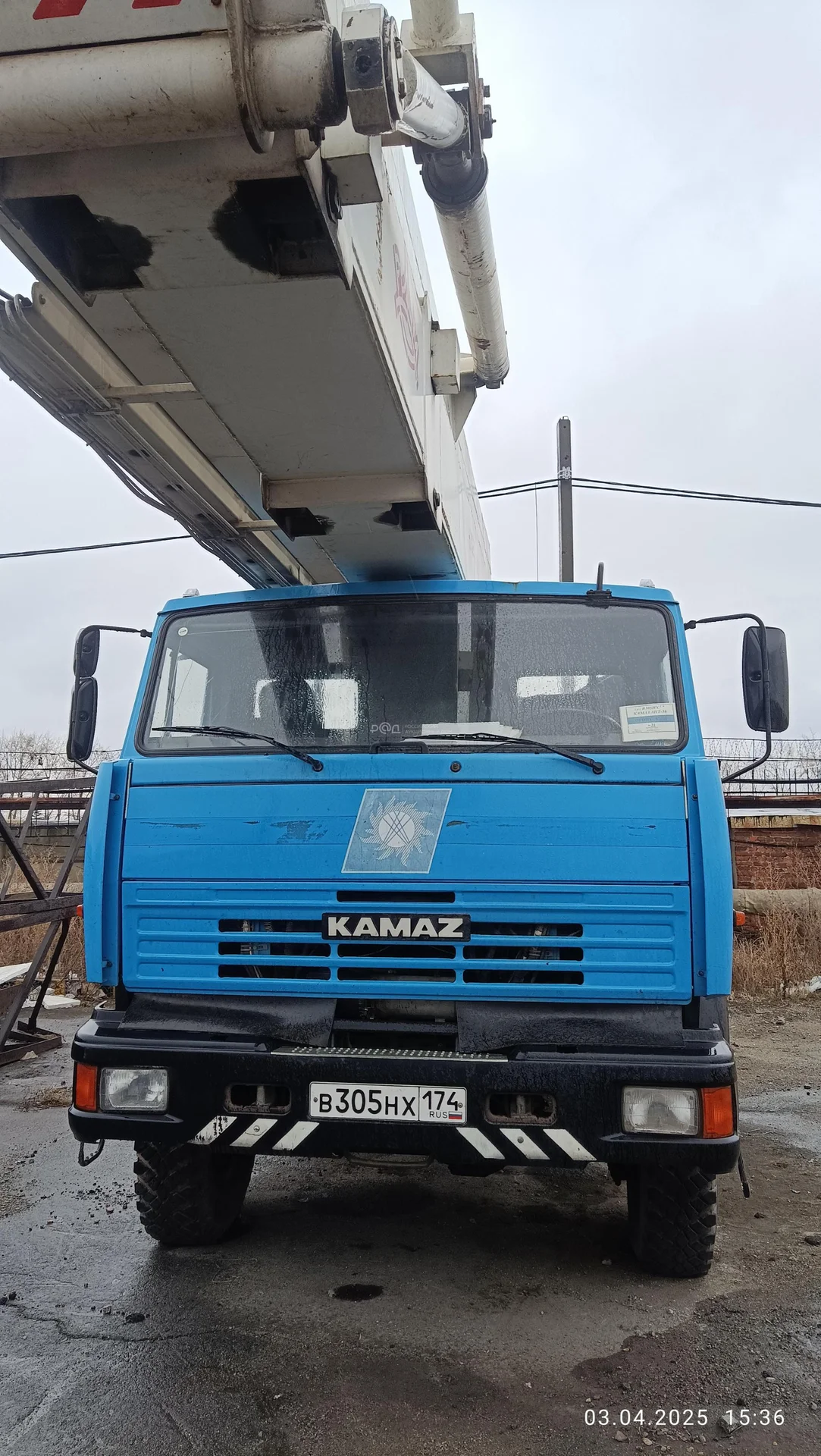 Автогидроподъёмник ПСС-141.36 на шасси КАМАЗ-53228-15. - миниатюра 6