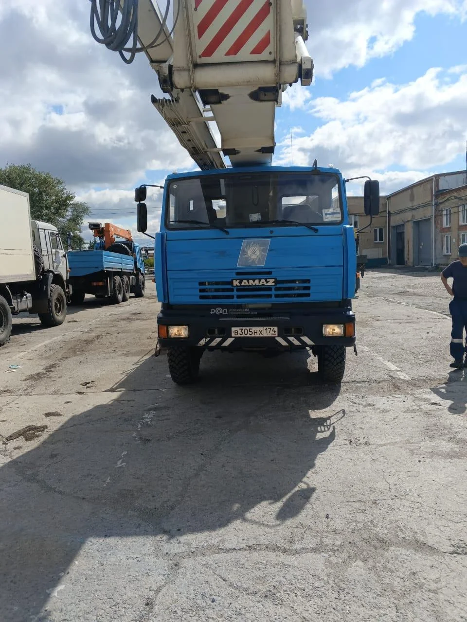 Автогидроподъёмник ПСС-141.36 на шасси КАМАЗ-53228-15. - миниатюра 8