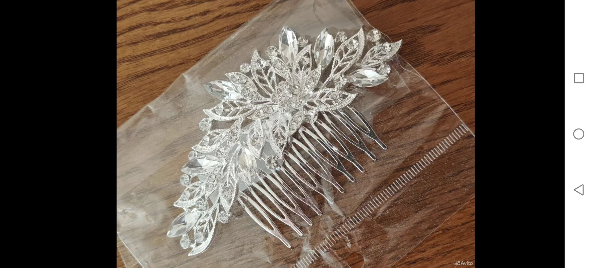 Гребень для волос на свадьбу - миниатюра 2