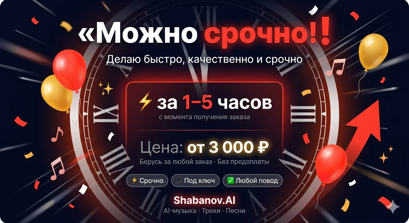 Песня на заказ • В подарок • По истории • Под ключ - миниатюра 3