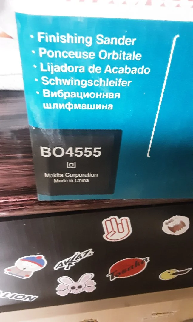 Шлифовальная машина makita BO4555 - миниатюра 3