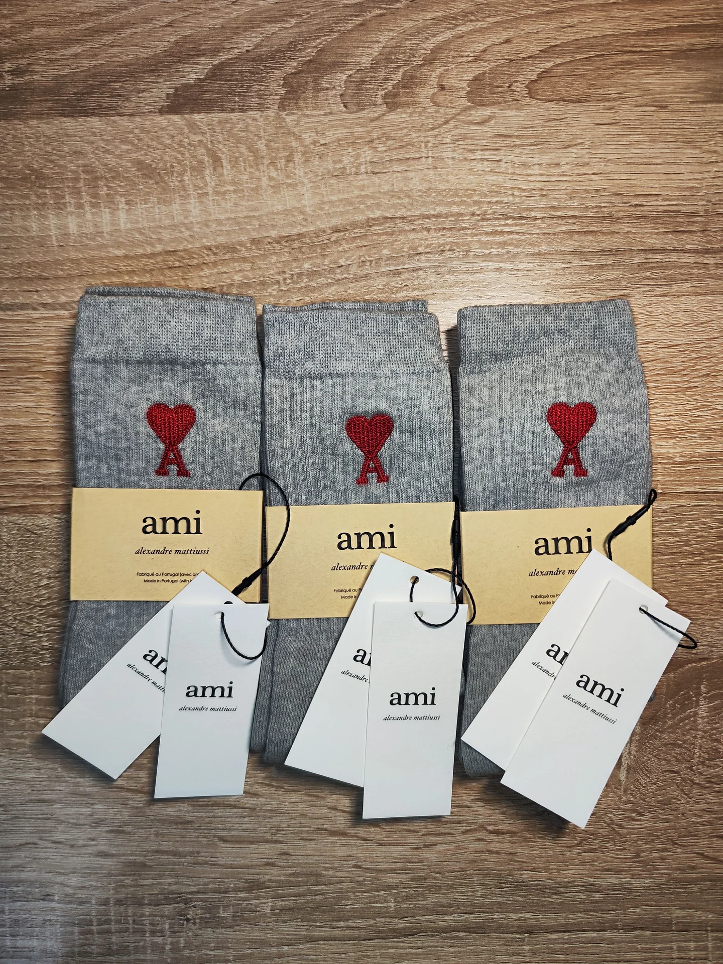 Носки Ami Paris новые с бирками - миниатюра 2