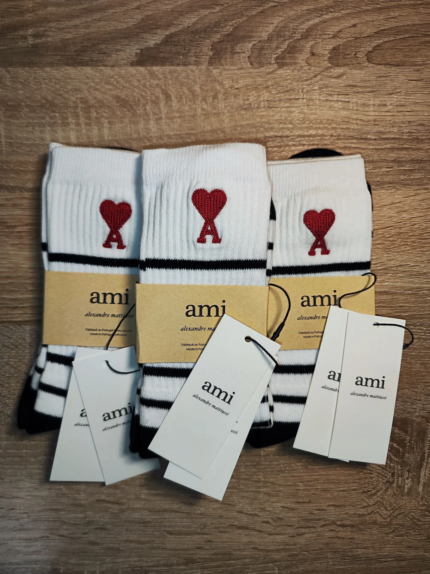 Носки Ami Paris новые с бирками - миниатюра 3