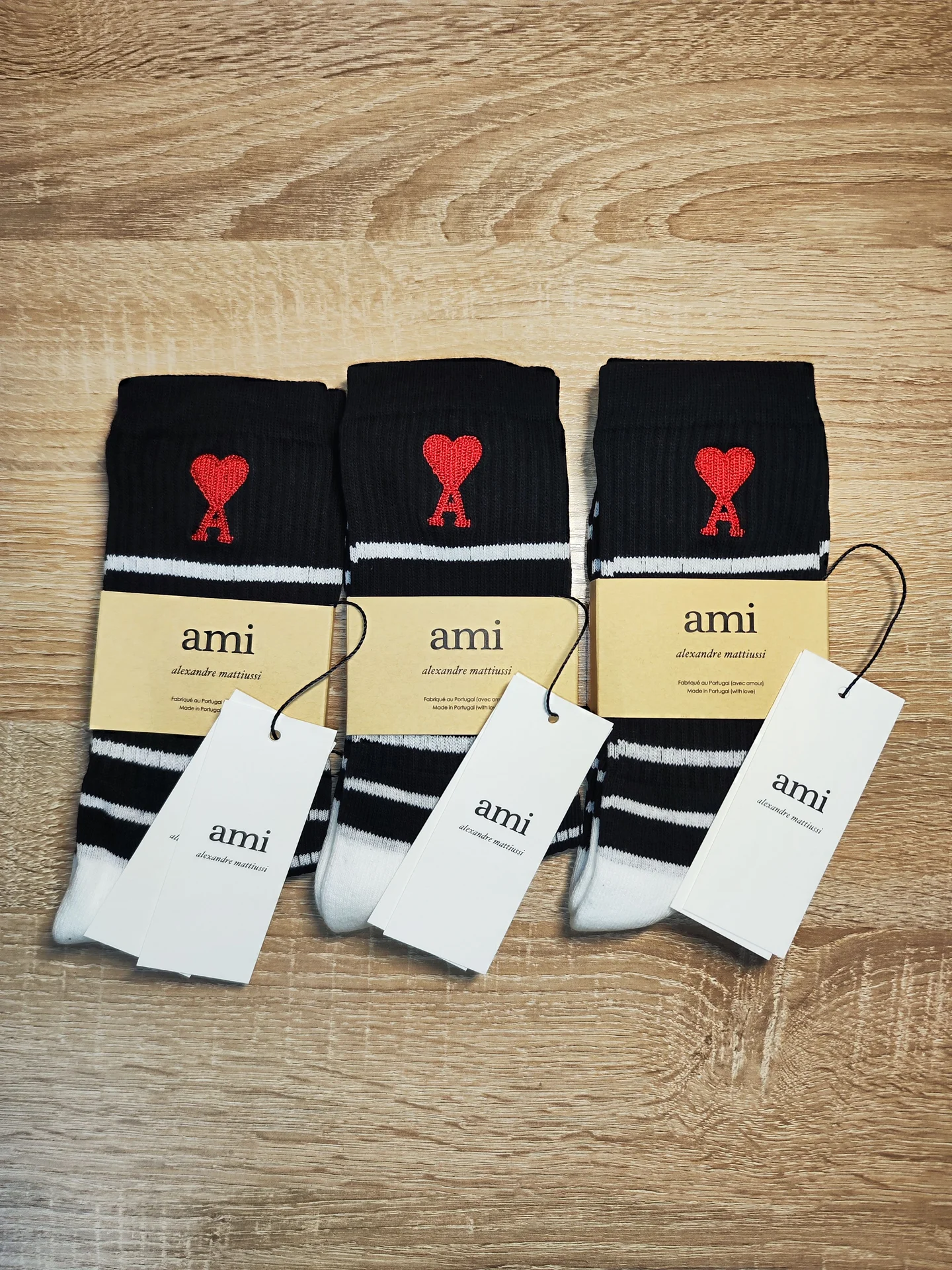 Носки Ami Paris новые с бирками - миниатюра 5