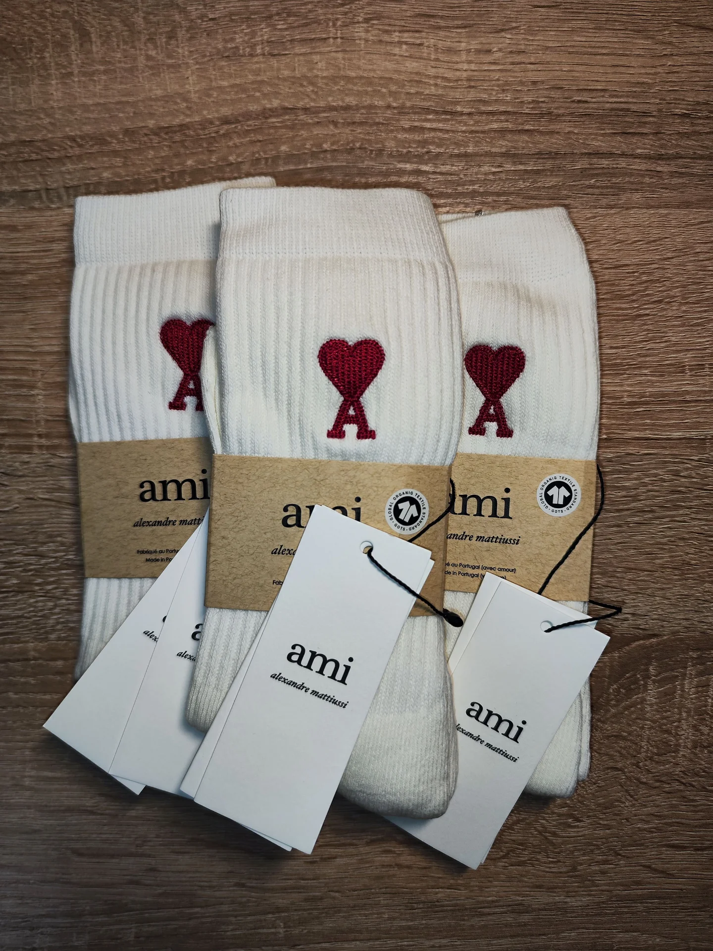Носки Ami Paris новые с бирками - миниатюра 6