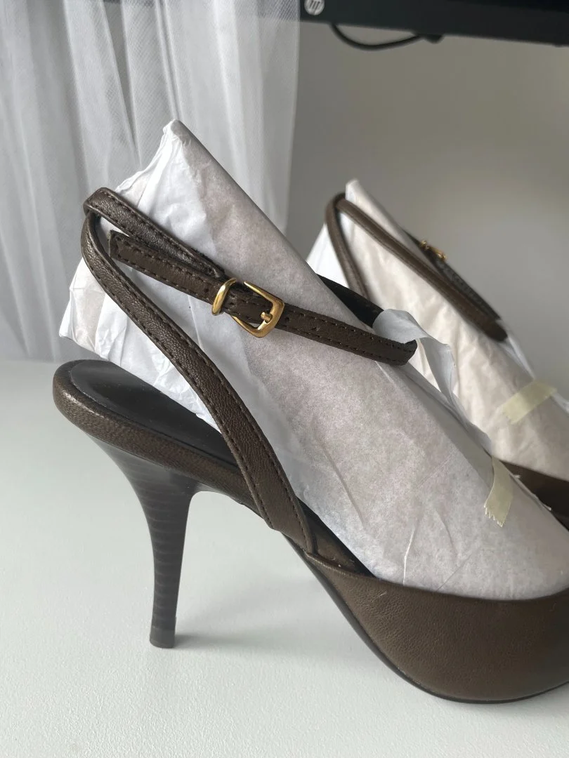 Zara, туфли, 38 размер, mules, 100% овечья кожа - миниатюра 4