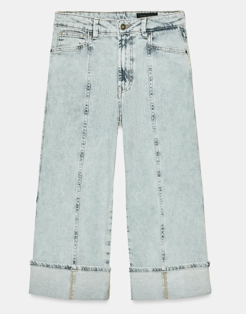 Стильные капри Zara ZW collection, новые (брюки, джинсы)