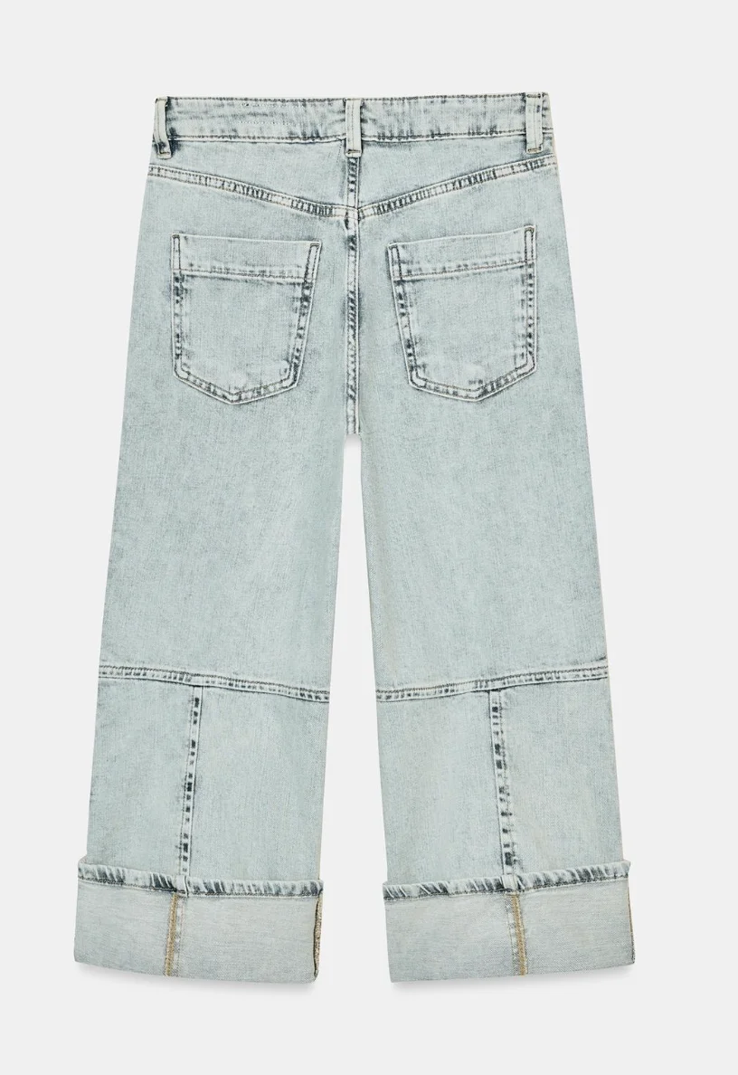 Стильные капри Zara ZW collection, новые (брюки, джинсы) - миниатюра 2