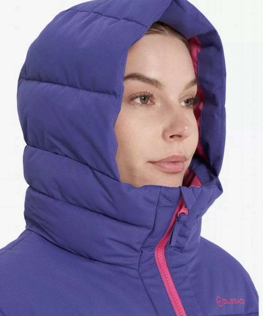 Пуховик женский Glissade, размер 54-56 XL - миниатюра 4