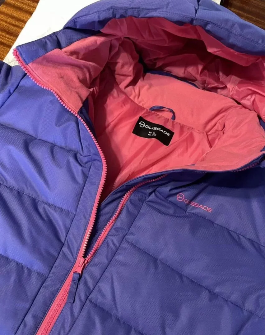 Пуховик женский Glissade, размер 54-56 XL - миниатюра 8