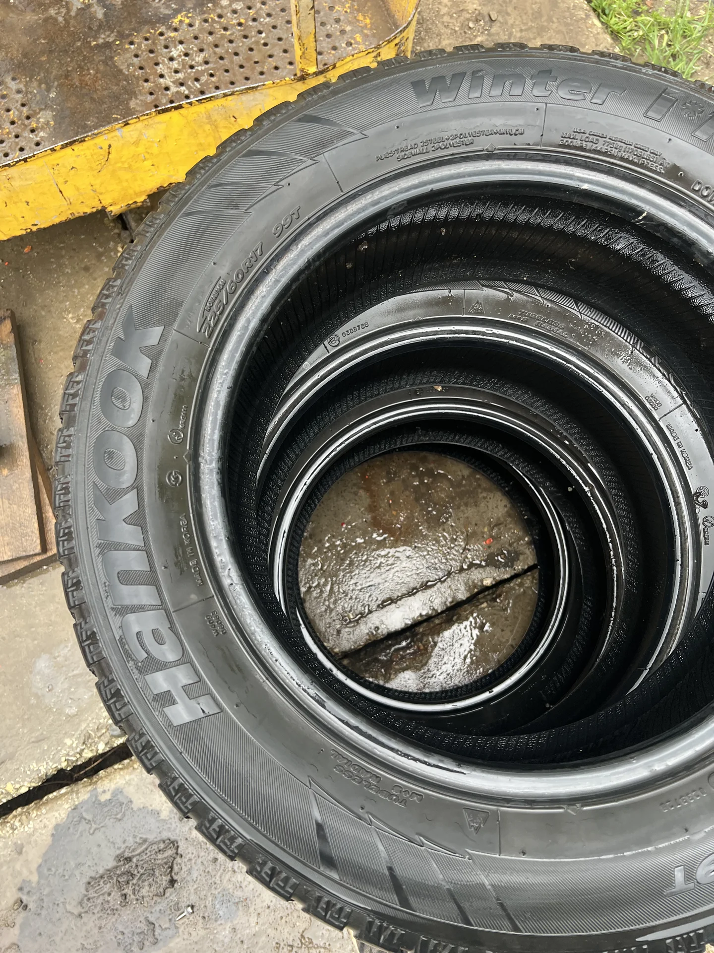 Hankook Winter l'Pike 225/60 R17 99T - миниатюра 2