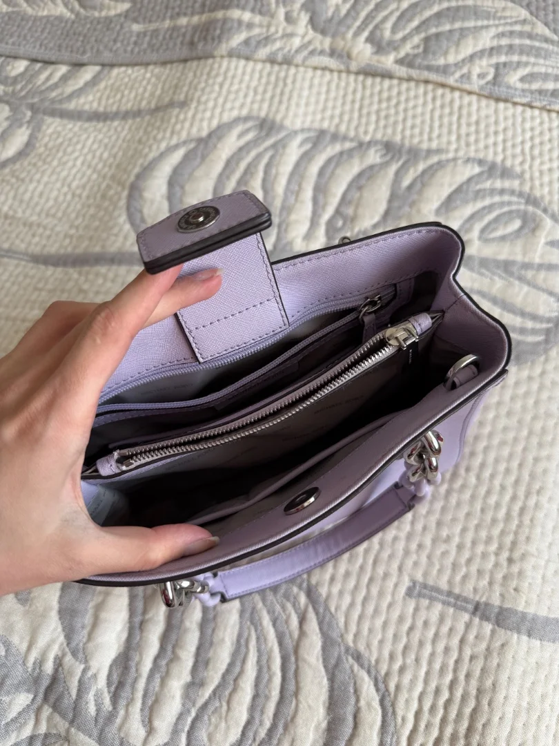 Сумка Michael Kors сафьяновая кожа оригинал - миниатюра 3