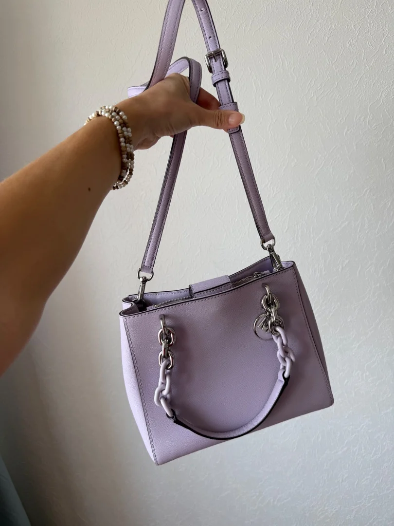 Сумка Michael Kors сафьяновая кожа оригинал - миниатюра 8