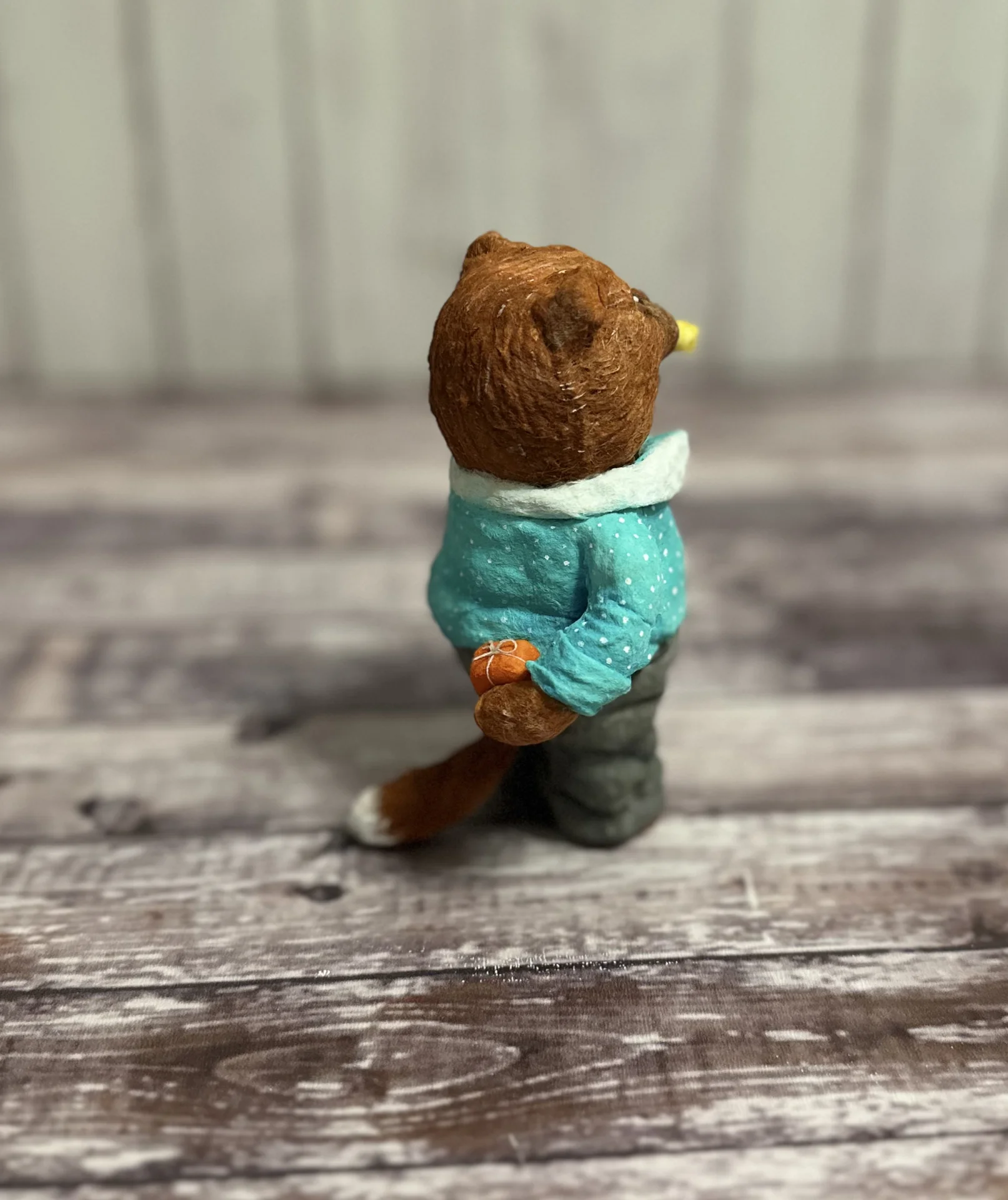Интерьерные игрушки из ваты - миниатюра 3