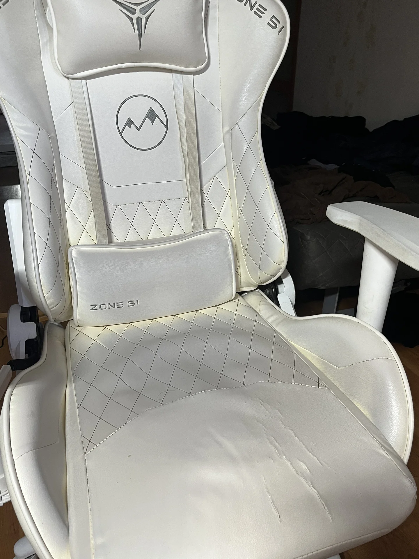 Игровое кресло zone 51 white - изображение 1