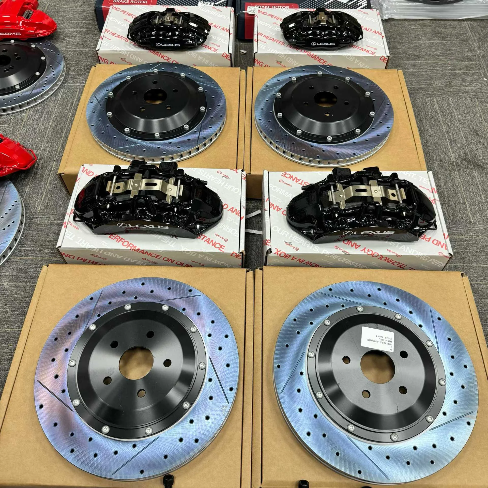 Тормоза Brembo Lexus RX / NX (Все поколения) - миниатюра 2