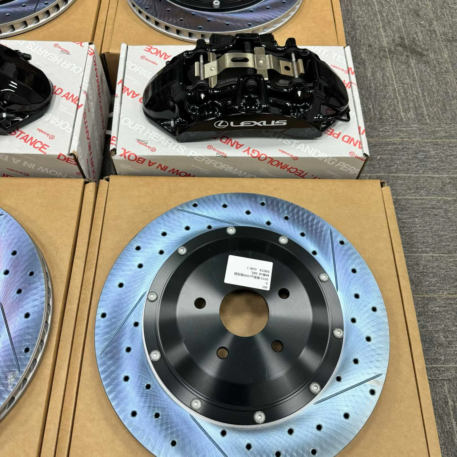 Тормоза Brembo Lexus RX / NX (Все поколения) - миниатюра 3