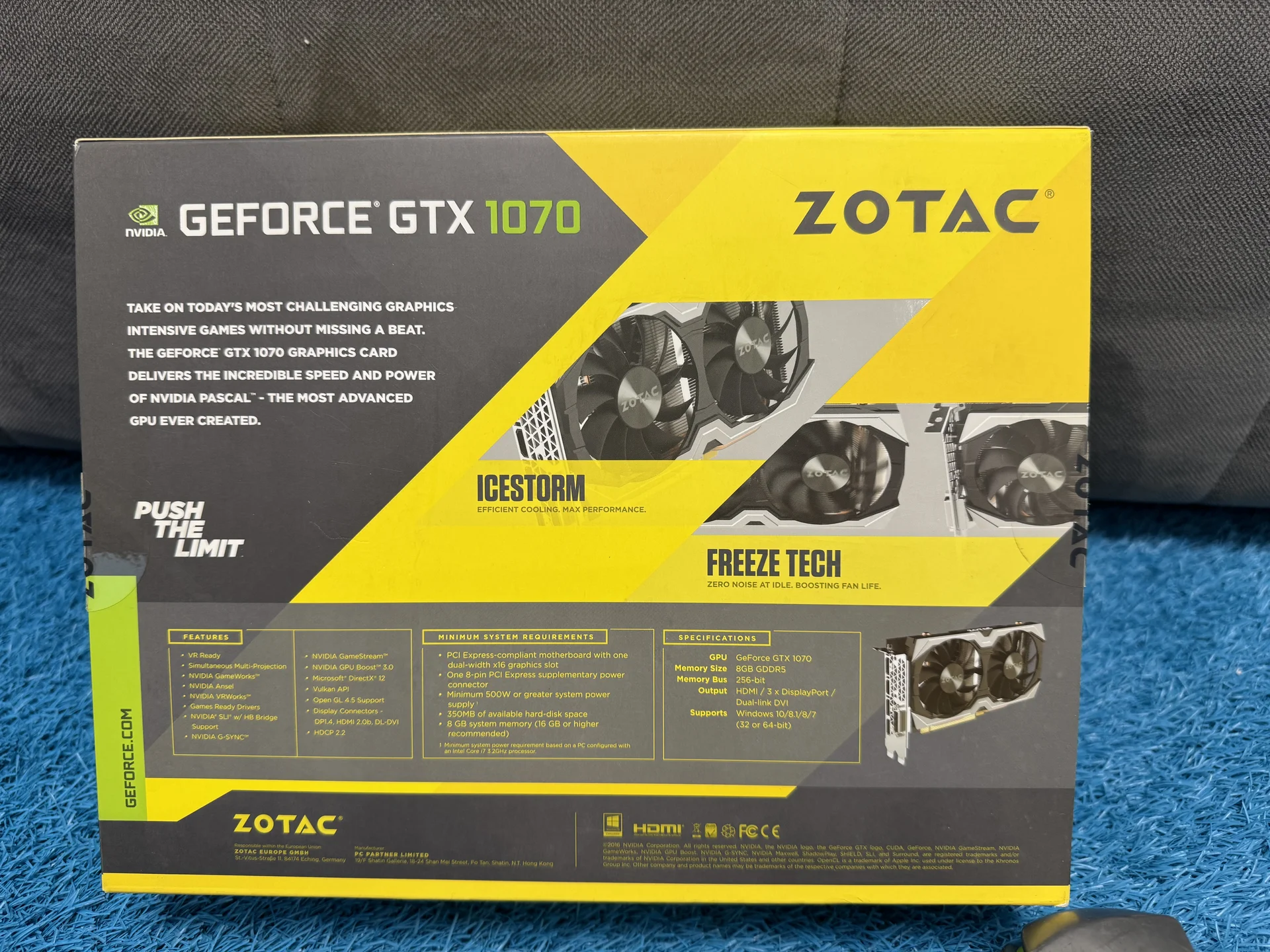 Gtx 1070 8gb Zotac Mini - миниатюра 7