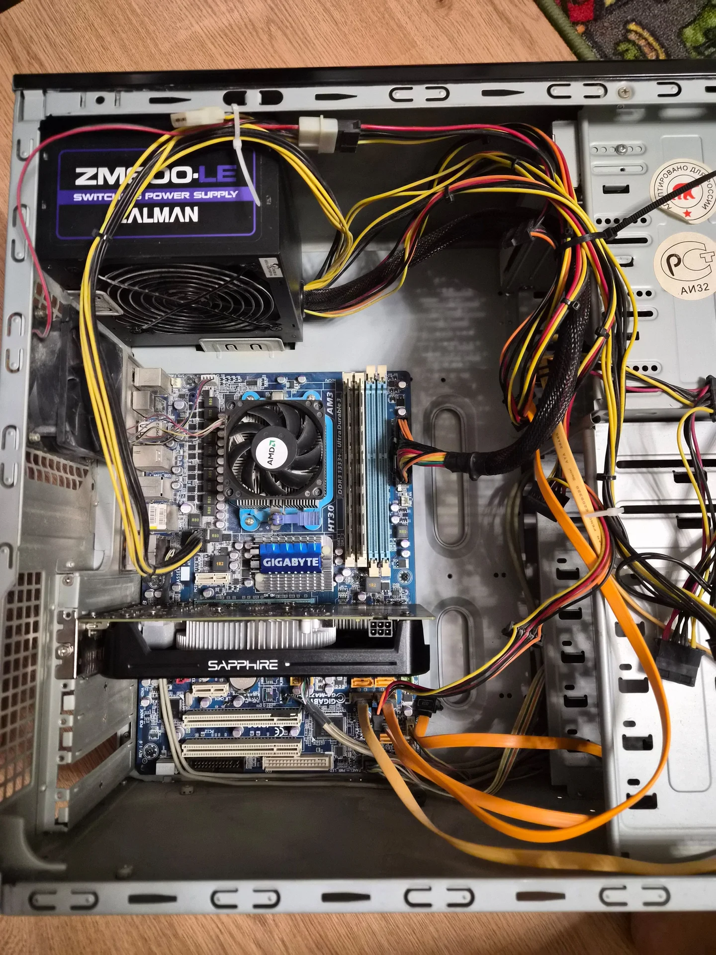 Комплект Phenom II X4, GA-MA770-UD3 - миниатюра 2