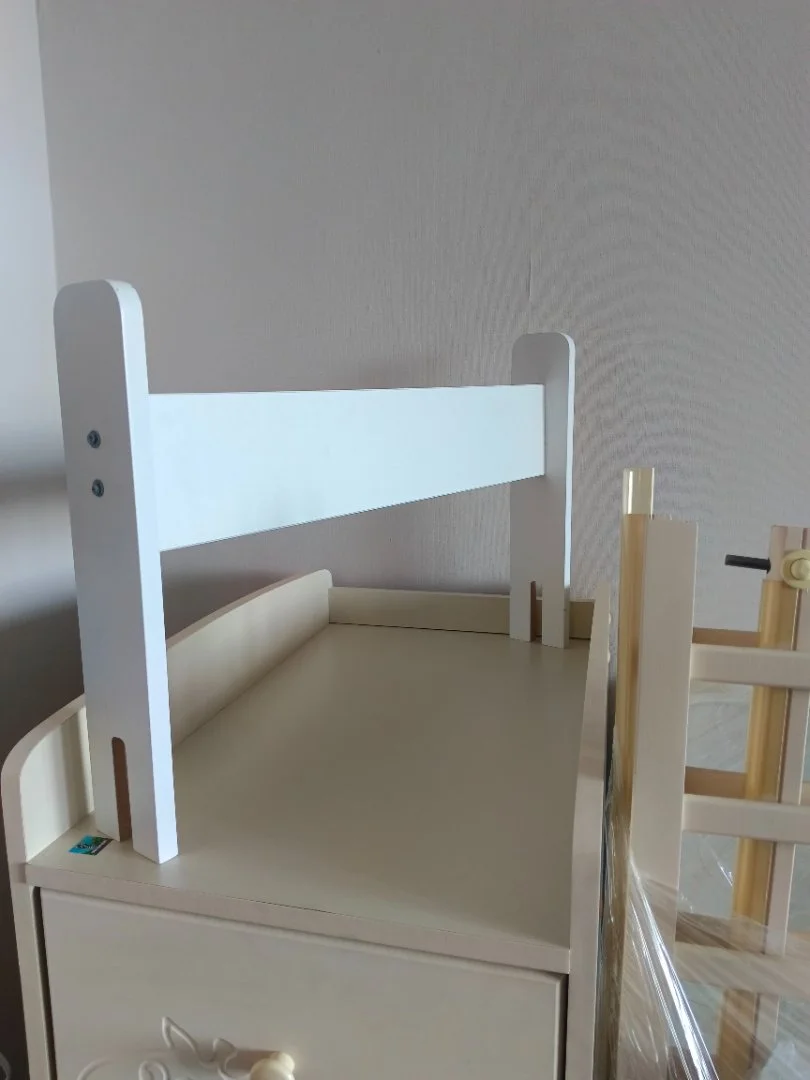Кроватка-трансформер Forest Kids Lovely Giraffe с маятниковым механизмом поперечного качания. - миниатюра 6