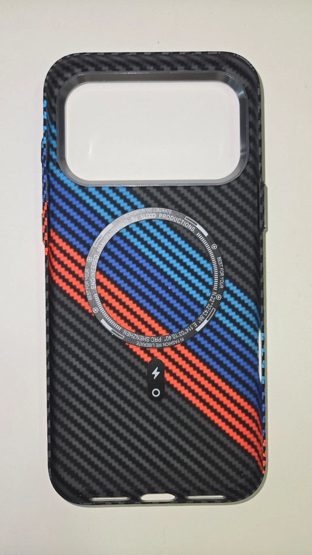 Карбоновый чехол iphone 17pro max/17 pro - миниатюра 3