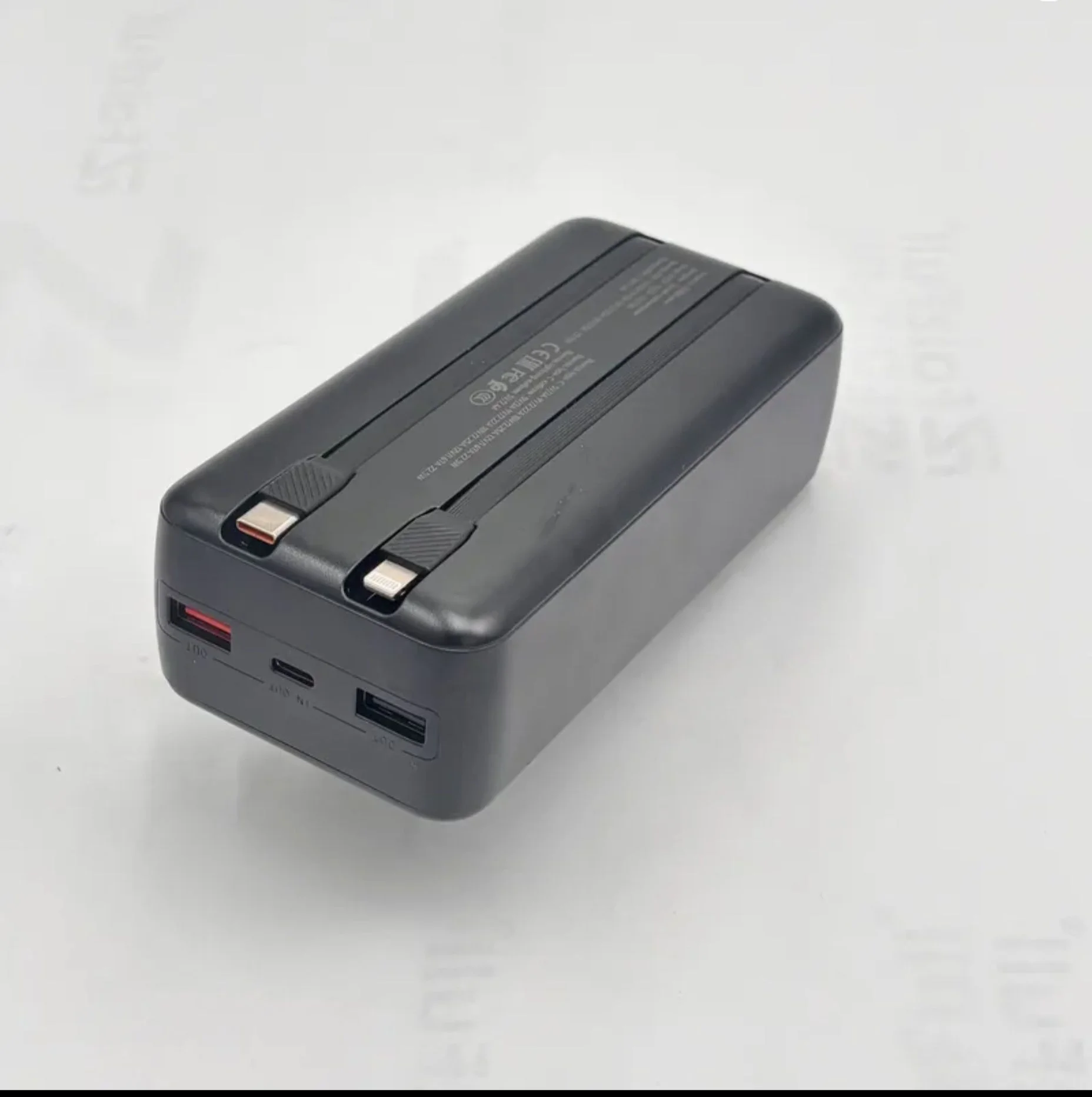 Powerbank внешний аккумулятор 30000mah 22,5ватт - миниатюра 5
