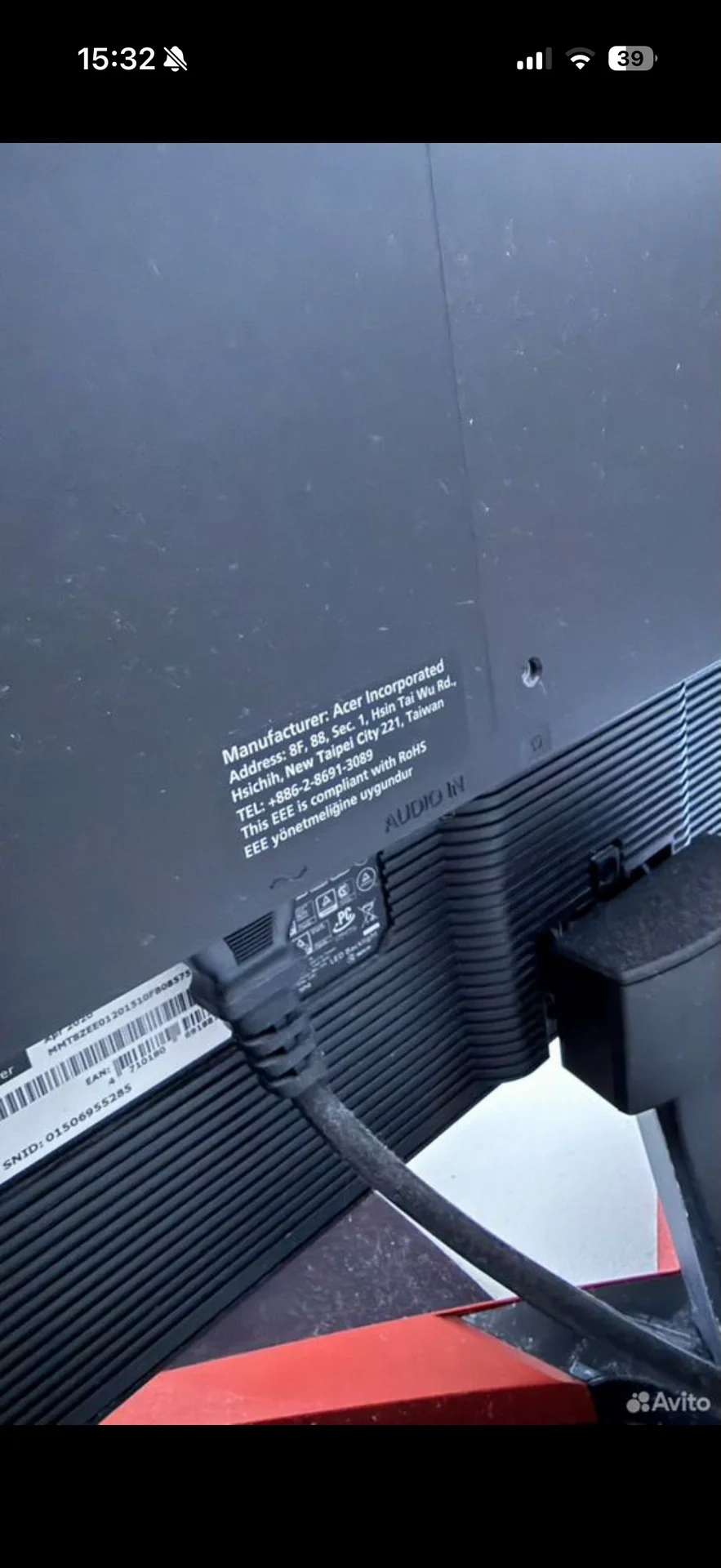 Монитор acer kg251q - миниатюра 2