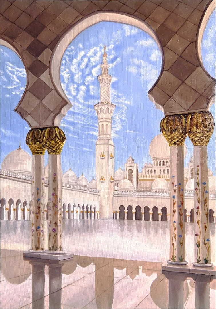 Мечеть шейха Зайда Абу-Даби - миниатюра 2