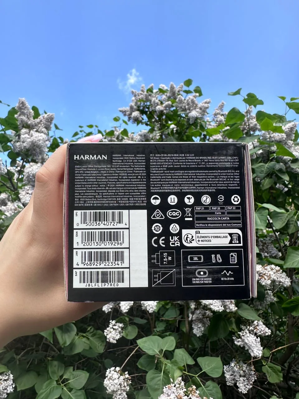 Колонка JBL flip 7 - миниатюра 9