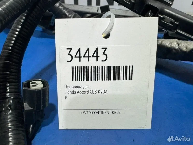Проводка двс Honda Accord CL8 K20A - миниатюра 2