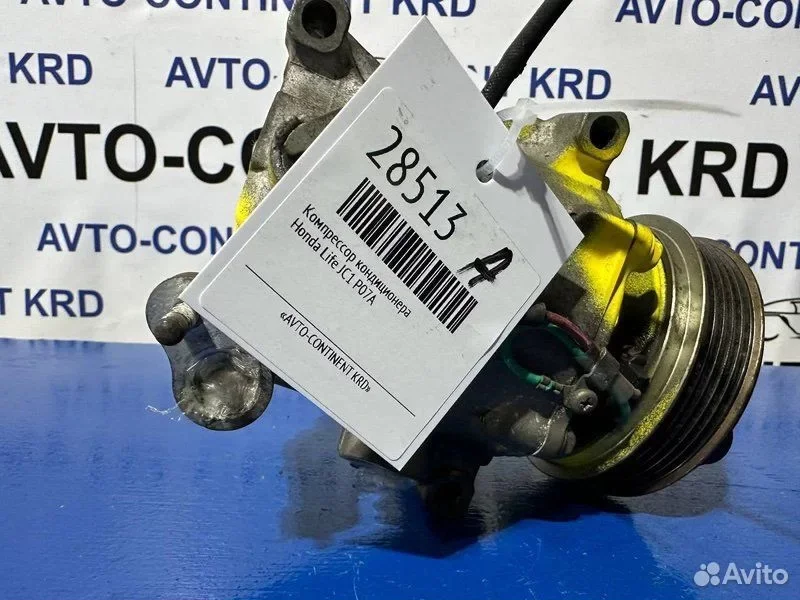 Компрессор кондиционера Honda Life JC1 P07A - изображение 1