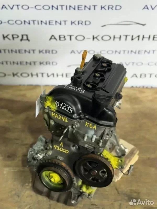 Двигатель Suzuki Alto HA24S K6A - миниатюра 2