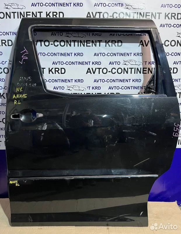 Дверь задняя левая Toyota Alphard ANH15 2AZ - изображение 1