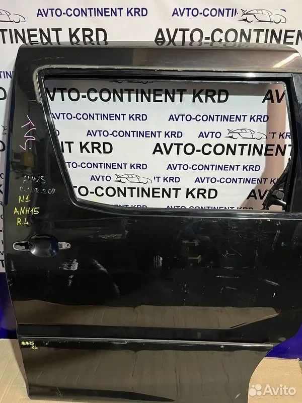 Дверь задняя левая Toyota Alphard ANH15 2AZ - миниатюра 2