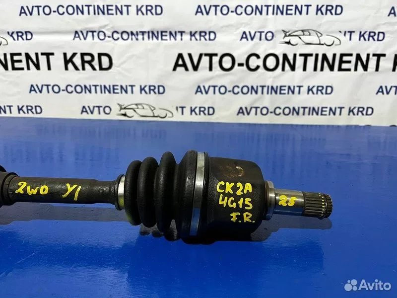 Привод передний правый Mitsubishi Lancer CK2A 4G15 - миниатюра 3