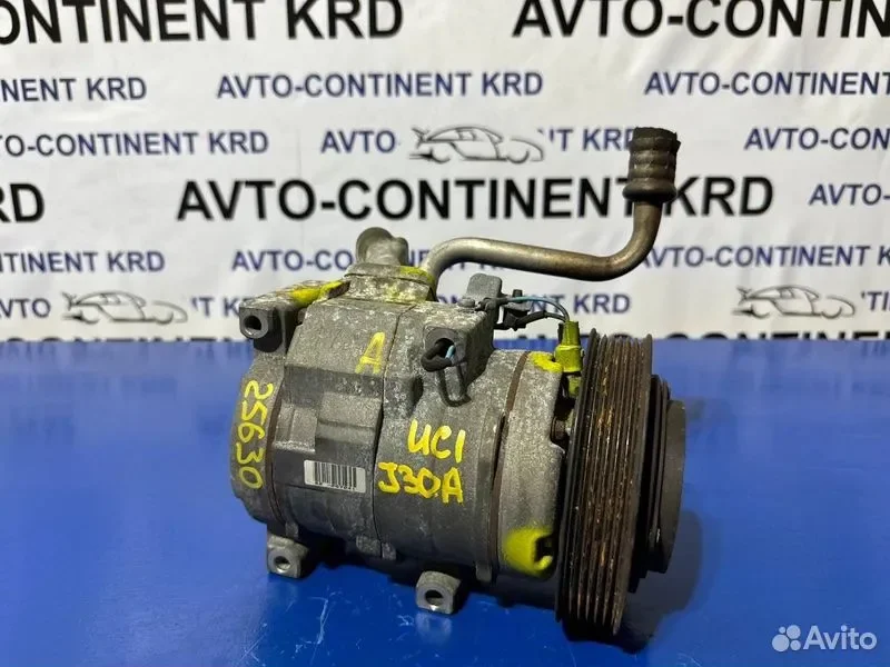 Компрессор кондиционера Honda Inspire UC1 J30A - миниатюра 2