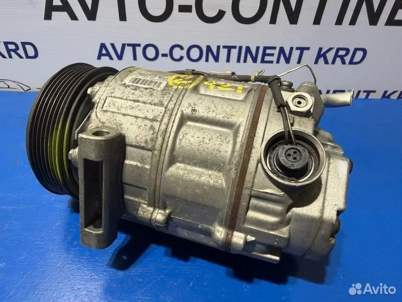 Компрессор кондиционера Nissan Serena C25 MR20 - миниатюра 7