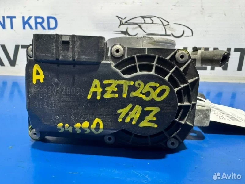 Дроссельная заслонка Toyota Avensis AZT250 1AZ - миниатюра 3