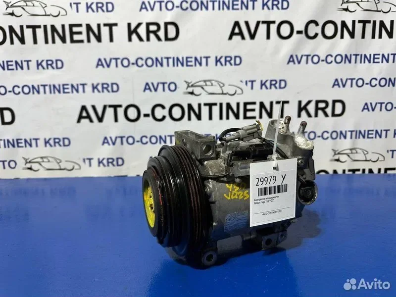 Компрессор кондиционера Nissan Fuga Y50 VQ25 - миниатюра 2