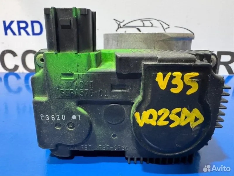 Дроссельная заслонка Nissan Skyline V35 VQ25DD - миниатюра 3