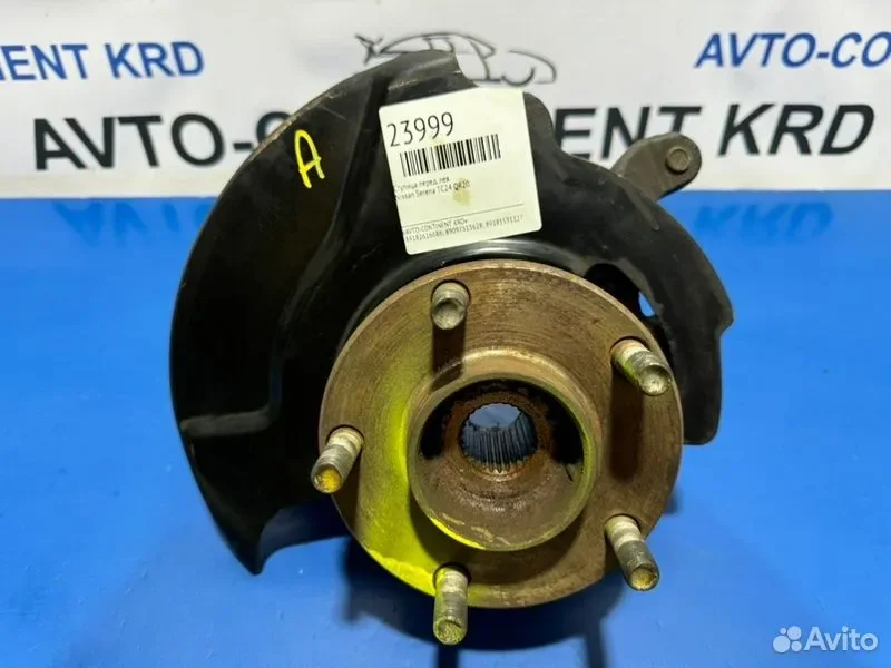 Ступица передняя левая Nissan Serena TC24 QR20 - миниатюра 2