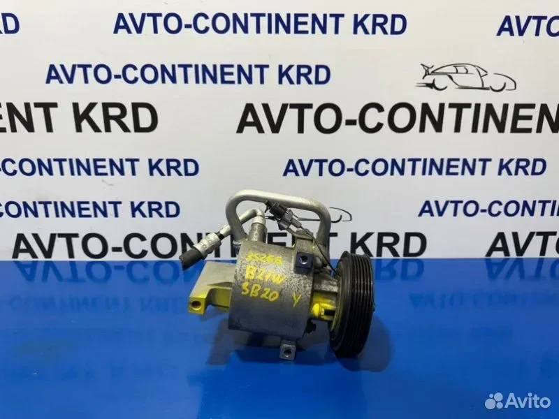 Компрессор кондиционера Nissan Dayz B21W 3B20 - изображение 1