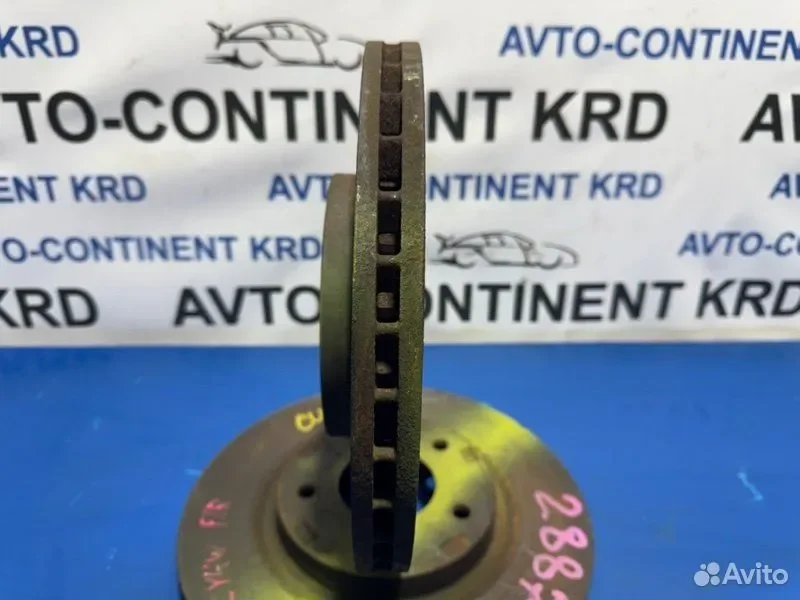 Диск тормозной передний Mitsubishi Airtrek CU4W - миниатюра 4